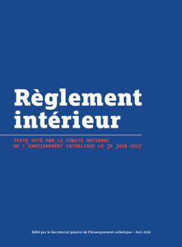 Règlement intérieur