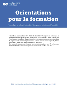 Orientations pour la formation